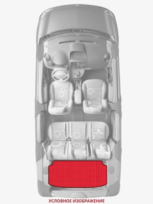 ЭВА коврики «Queen Lux» багажник для Infiniti Q30